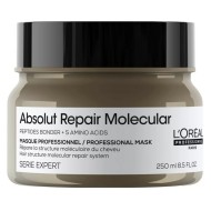 Концентрированная маска для молекулярного восстановления волос Absolut Repair Molecular L'oreal Professionnel, 250 мл Концентрированная маска для молекулярного восстановления волос Absolut Repair Molecular L'oreal Professionnel, 250 мл